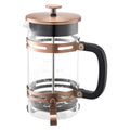 French Press Coffee Maker 1L Borosilicate Glass Stainless Steel