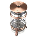 French Press Coffee Maker 1L Borosilicate Glass Stainless Steel