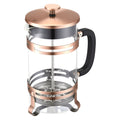 French Press Coffee Maker 1L Borosilicate Glass Stainless Steel