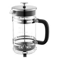French Press Coffee Maker 1L Borosilicate Glass Stainless Steel
