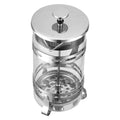 French Press Coffee Maker 1L Borosilicate Glass Stainless Steel