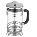 French Press Coffee Maker 1L Borosilicate Glass Stainless Steel