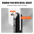 Glass Clamp 10PCS Square Railing Bracket 304 Stainless Steel Tempered