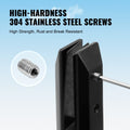 Glass Clamp 10PCS Square Railing Bracket 304 Stainless Steel Tempered