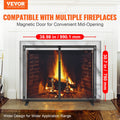 Fireplace Screen 1 Panel Door 990x780mm Iron Mesh Spark Guard