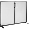 Fireplace Screen 1 Panel Door 990x780mm Iron Mesh Spark Guard