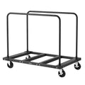 Drywall Cart Dolly 816kg Steel Panel Truck 12.5mm Swivel Casters