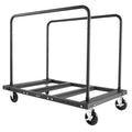 Drywall Cart Dolly 816kg Steel Panel Truck 12.5mm Swivel Casters