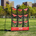 9 Hole Baseball Softball Pitching Net 49
