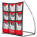 9 Hole Baseball Softball Pitching Net 49
