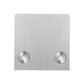 Glass Clamp, 4 PCS Square Glass Railing Bracket for 0.31 
