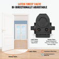 Automatic Door Closer 85kg Heavy Duty Hydraulic Buffer Cast Aluminum Black