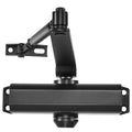 Automatic Door Closer 85kg Heavy Duty Hydraulic Buffer Cast Aluminum Black