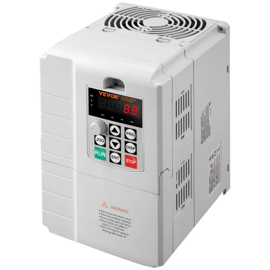VFD 7.5KW 10HP 1 Phase to 3 Phase 220V-240V Variable Frequency Drive