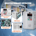 VFD 7.5KW 10HP 1 Phase to 3 Phase 220V-240V Variable Frequency Drive