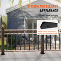 Staircase Balusters 38'' Aluminum Alloy Spindles 72 Pack Satin Black