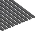 61x Deck Balusters 82cm Galvanized Steel Railing Spindles Black