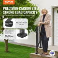 Handrails 1-2 Step Outdoor Stair Carbon Steel Black Retro