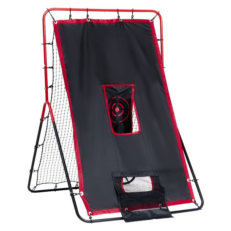 Baseball Softball Rebounder Net 3.5x4.5ft Switch Hitter Pitch