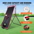 Baseball Softball Rebounder Net 3.5x4.5ft Switch Hitter Pitch