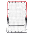 Baseball And Softball Rebounder Net, 3 x 4.5 ft PitchBack Baseball Pitching Nest, 3-Way Baseball, Softball Pitchback Net, Fielding Trainer, Bounce Back Net for Fielding/Throwing Practice