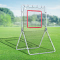 Baseball And Softball Rebounder Net, 3.5 x 6 ft PitchBack Baseball Pitching Nest, Softball Pitchback Net, Fielding Trainer, Bounce Back Net for Fielding/Throwing Practice, 5 Adjustable Angles