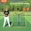 Baseball Rebounder Net 4x4.5ft Pitchback Training Pitch Return Trainer