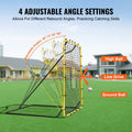 Baseball Rebounder Net 4x4.5ft Pitchback Training Pitch Return Trainer