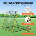 Baseball Rebounder Net 4x4.5ft Pitchback Training Pitch Return Trainer