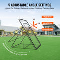 Baseball Rebounder Net 4x6ft Pitchback Pitch Return Trainer Target