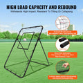 Baseball Rebounder Net 4x6ft Pitchback Pitch Return Trainer Target