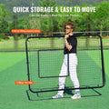 Baseball Rebounder Net 4x6ft Pitchback Pitch Return Trainer Target