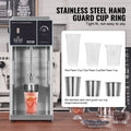 Ice Cream Maker Blender 400W 4200RPM Stainless Steel with 3 Cups