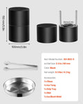 Ice Ball Press Kit 60mm Aviation Aluminum Whiskey Cocktail