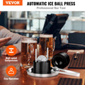 Ice Ball Press 60mm Whiskey Cocktail Maker Black Aluminium