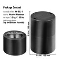 Ice Ball Press 60mm Whiskey Cocktail Maker Black Aluminium