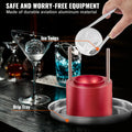 Ice Ball Maker 60mm Aircraft Aluminium Whiskey Cocktail Press Kit