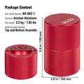 Ice Ball Maker 60mm Aircraft Aluminium Whiskey Cocktail Press Kit