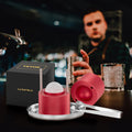 Ice Ball Maker 60mm Aircraft Aluminium Whiskey Cocktail Press Kit