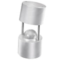 Ice Ball Press Kit, Aircraft Al Alloy Ice Press with Ice Block Mold, Large Mat, Tong, Drip Tray, One Glass, Round Ice Ball Maker 2.4