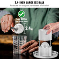 Artiss Ice Ball Press Kit Aircraft Alloy 60mm Whiskey Cocktail