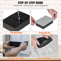 Silicone Ice Cube Tray Set 2-in-1 Large Square & Sphere Ball Maker BPA