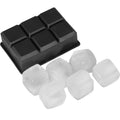 Silicone Ice Cube Tray Set 2-in-1 Large Square & Sphere Ball Maker BPA