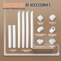 Mini Split Line Set Cover 76.2mm 5350mm White PVC Air Conditioner