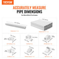 Mini Split Line Set Cover 76.2mm 5400mm PVC White Air Conditioner