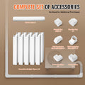Mini Split Line Set Cover 76.2mm 5400mm PVC White Air Conditioner