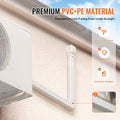 Mini Split Line Set Cover 76.2mm 5400mm PVC White Air Conditioner