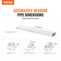 Mini Split Line Set Cover 76mm x 2270mm White Paintable