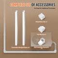 Mini Split Line Set Cover 76mm x 2270mm White Paintable