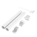 Mini Split Line Set Cover 76mm x 2270mm White Paintable